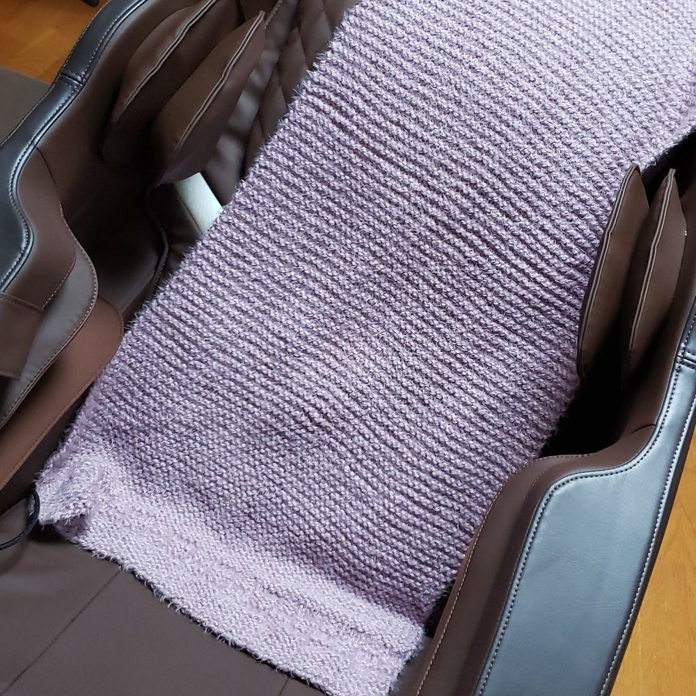 Handmade Throw/Shawl 21" x 48" Dusty Lavender